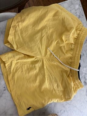 Ralph Lauren Yellow Men's Swim Shorts